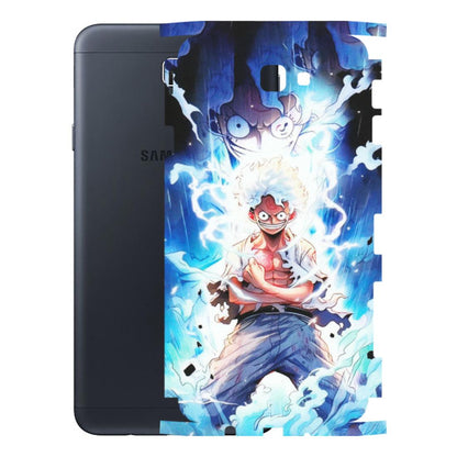 Samsung M/F/Note/Flip and C Phone Skins (All Models) - Blue Thunder Luffy Anime - Matte Finish (M-132) Samsung Galaxy On Next