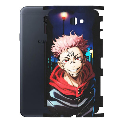Samsung M/F/Note/Flip and C Phone Skins (All Models) - Yuji Itadori Funny Face Anime - Matte Finish (M-152) Samsung Galaxy On Next