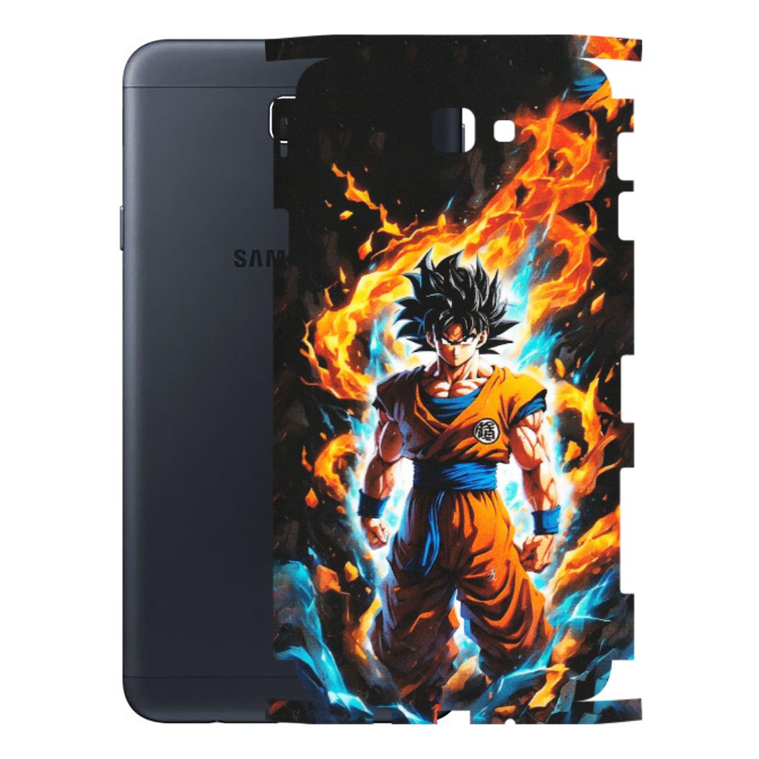 Samsung M/F/Note/Flip and C Phone Skins (All Models) - Goku Transformation Anime - Matte Finish (M-159) Samsung Galaxy On Next
