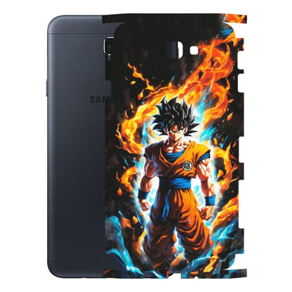 Samsung M/F/Note/Flip and C Phone Skins (All Models) - Goku Transformation Anime - Matte Finish (M-159) Samsung Galaxy On Next