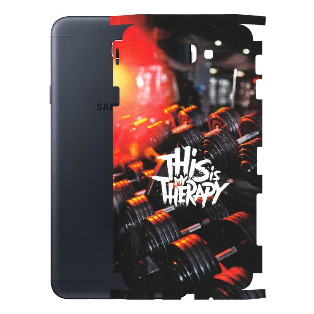 Samsung M/F/Note/Flip and C Phone Skins (All Models) - GYM Lover Therapy - Matte Finish (M-160) Samsung Galaxy On Next