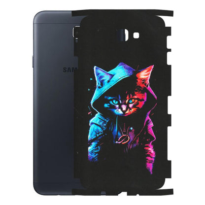 Samsung M/F/Note/Flip and C Phone Skins (All Models) - Cyberpunk Cat - Matte Finish (M-45) Samsung Galaxy On Next