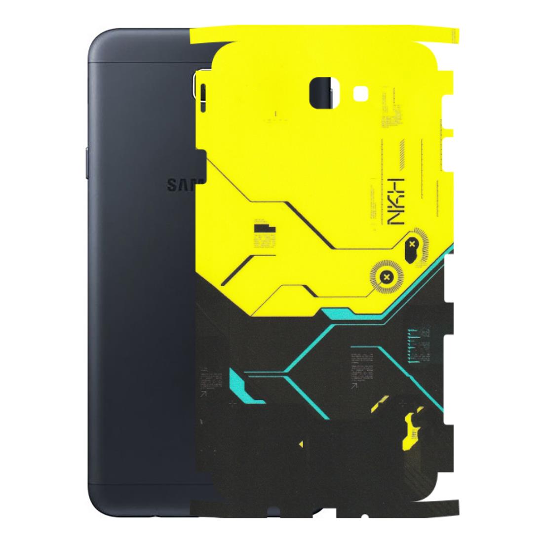 Samsung M/F/Note/Flip and C Phone Skins (All Models) - Black Yellow Technica - Matte Finish (M-53) Samsung Galaxy On Next