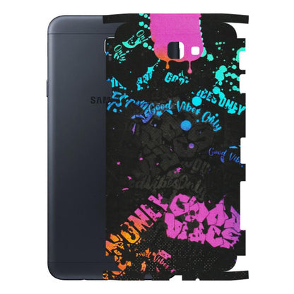 Samsung M/F/Note/Flip and C Phone Skins (All Models) - Majestic Black Vibes - Matte Finish (M-62) Samsung Galaxy On Next