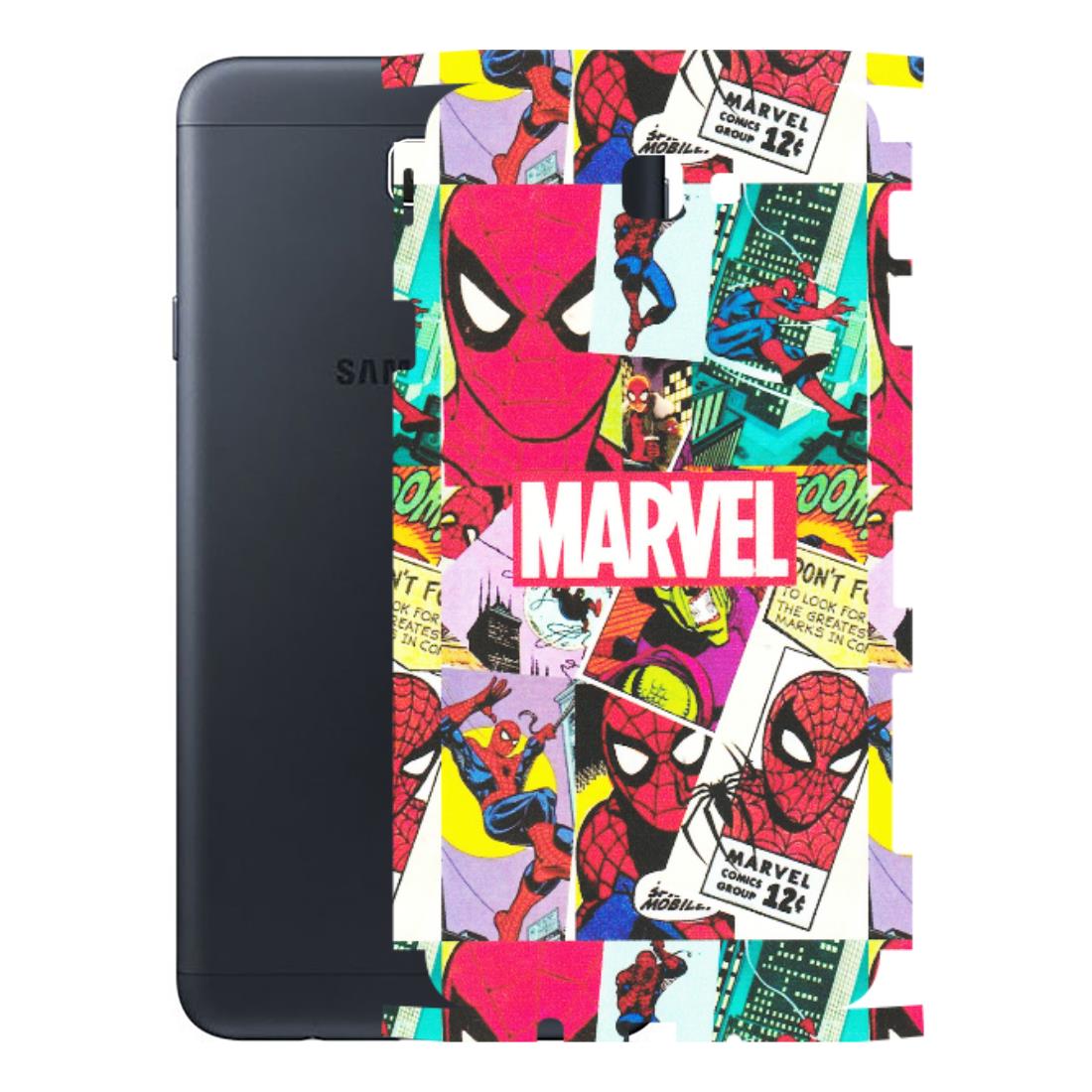 Samsung M/F/Note/Flip and C Phone Skins (All Models) - Marvel Comic Spiderman Grafitti - Matte Finish (M-72) Samsung Galaxy On Next