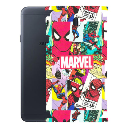 Samsung M/F/Note/Flip and C Phone Skins (All Models) - Marvel Comic Spiderman Grafitti - Matte Finish (M-72) Samsung Galaxy On Next
