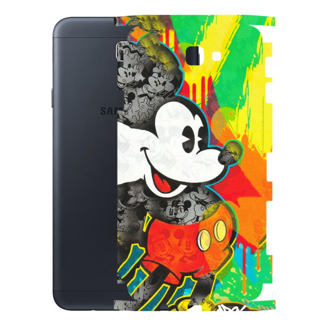 Samsung M/F/Note/Flip and C Phone Skins (All Models) - Multiple Mickey With Colourful Texture - Matte Finish (M-84) Samsung Galaxy On Next