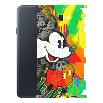 Samsung M/F/Note/Flip and C Phone Skins (All Models) - Multiple Mickey With Colourful Texture - Matte Finish (M-84) Samsung Galaxy On Next
