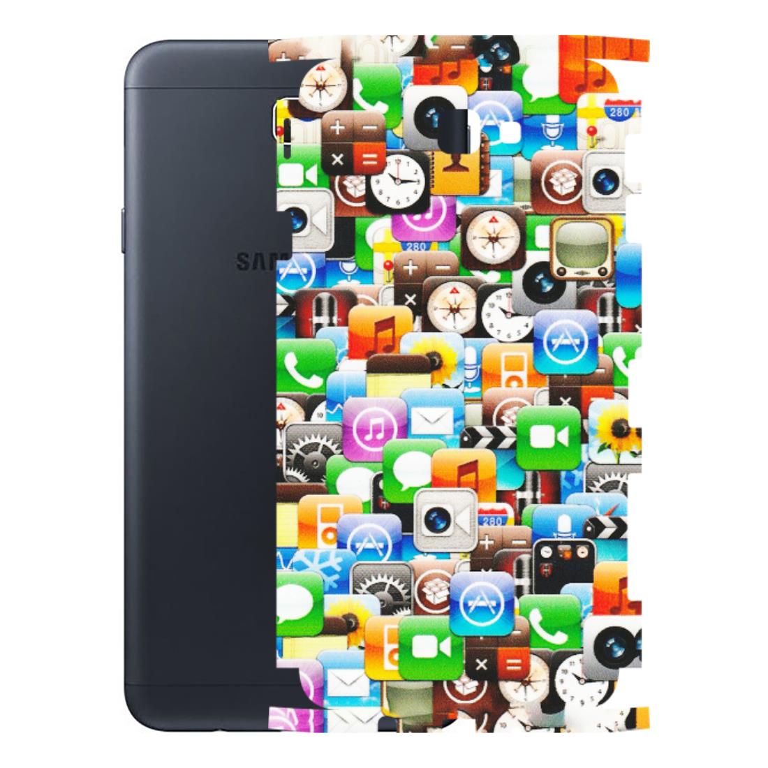 Samsung M/F/Note/Flip and C Phone Skins (All Models) - All Apple Icons - Matte Finish (M-93) Samsung Galaxy On Next