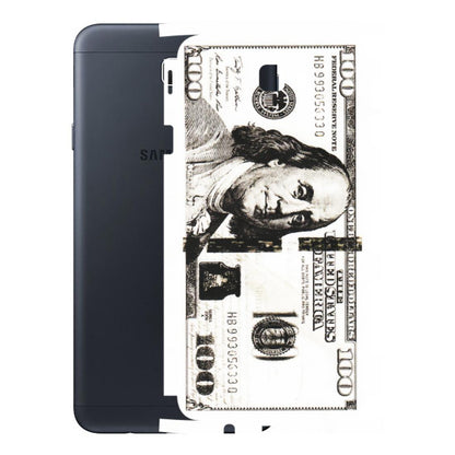 Samsung M/F/Note/Flip and C Phone Skins (All Models) - 100 Dollar Currency - Transparent Finish (T-01) Samsung Galaxy On Next
