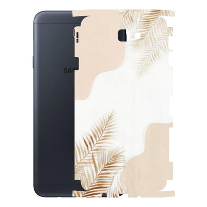 Samsung M/F/Note/Flip and C Phone Skins (All Models) - Gold Petals Abstract - Transparent Finish (T-08) Samsung Galaxy On Next