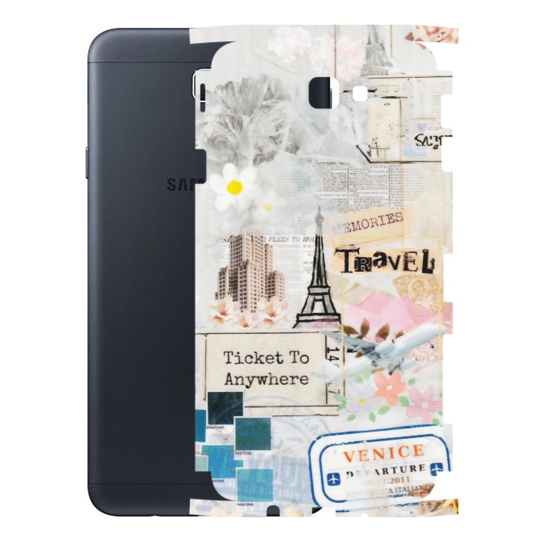 Samsung M/F/Note/Flip and C Phone Skins (All Models) - Travel Memories - Transparent Finish (T-09) Samsung Galaxy On Next