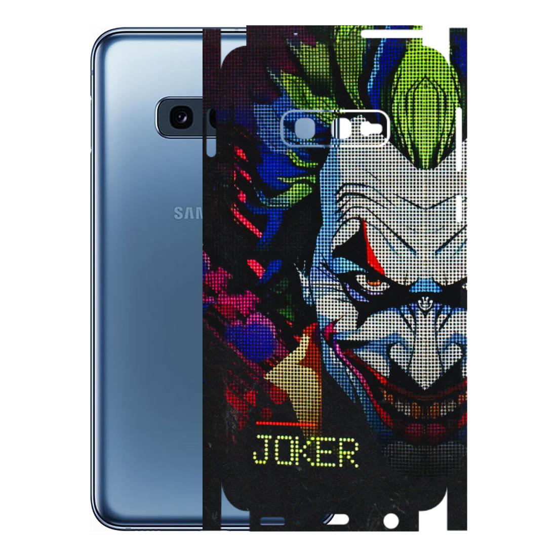 Samsung A/S Series Phone Skins (All Models) - Joker Dot Matrix - 3D Embossed Finish (L-08) Samsung Galaxy S10E