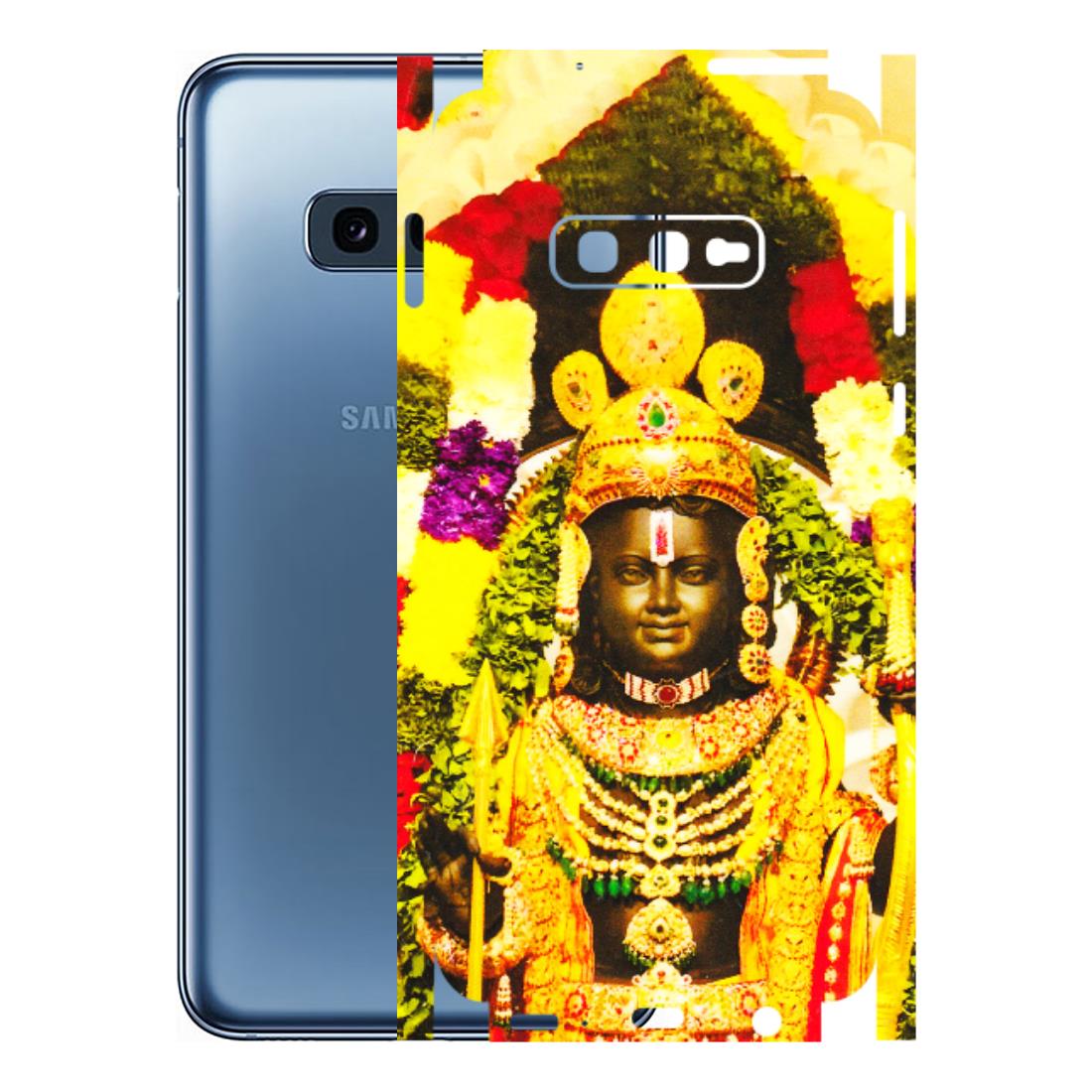 Samsung A/S Series Phone Skins (All Models) - Ram Lalla Ayodhya - 3D Embossed Finish (L-103) Samsung Galaxy S10E