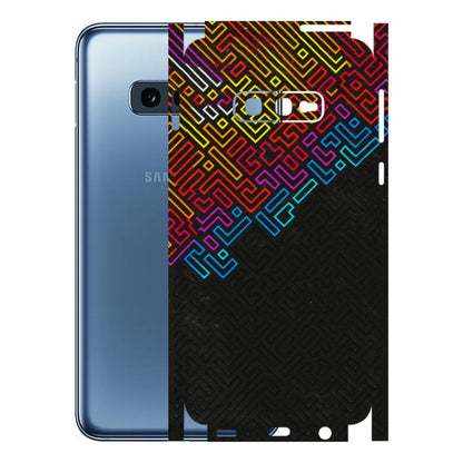 Samsung A/S Series Phone Skins (All Models) - Dotme Pattern Art - 3D Embossed Finish (L-121) Samsung Galaxy S10E