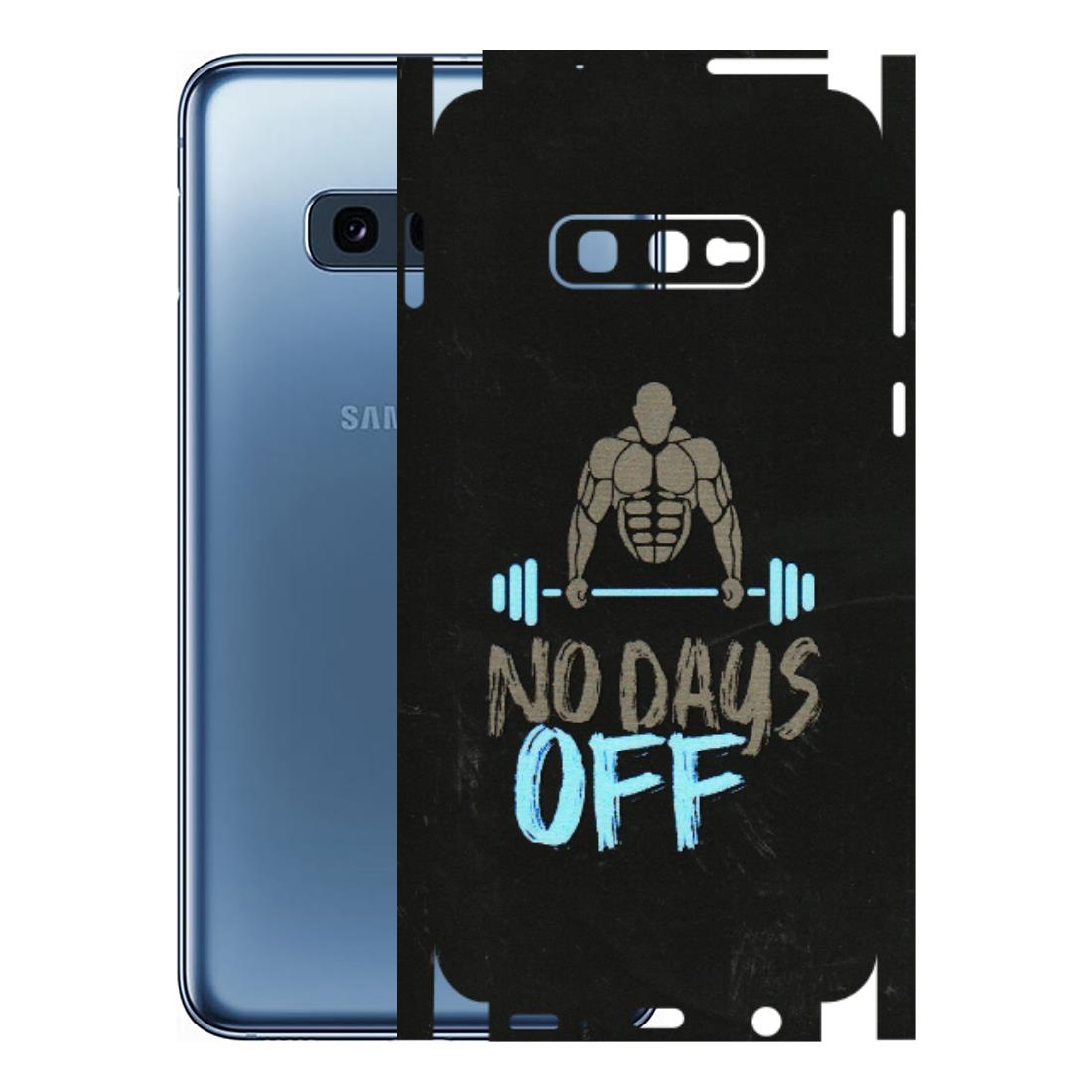 Samsung A/S Series Phone Skins (All Models) - Gym Lover - 3D Embossed Finish (L-127) Samsung Galaxy S10E