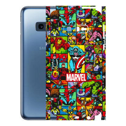 Samsung A/S Series Phone Skins (All Models) - MARVELOUS Comic Characters - 3D Embossed Finish (L-129) Samsung Galaxy S10E