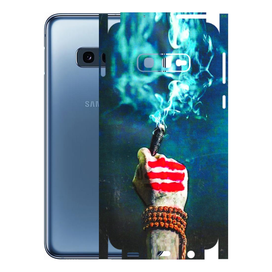 Samsung A/S Series Phone Skins (All Models) - Mahadev Bhakt - 3D Embossed Finish (L-146) Samsung Galaxy S10E