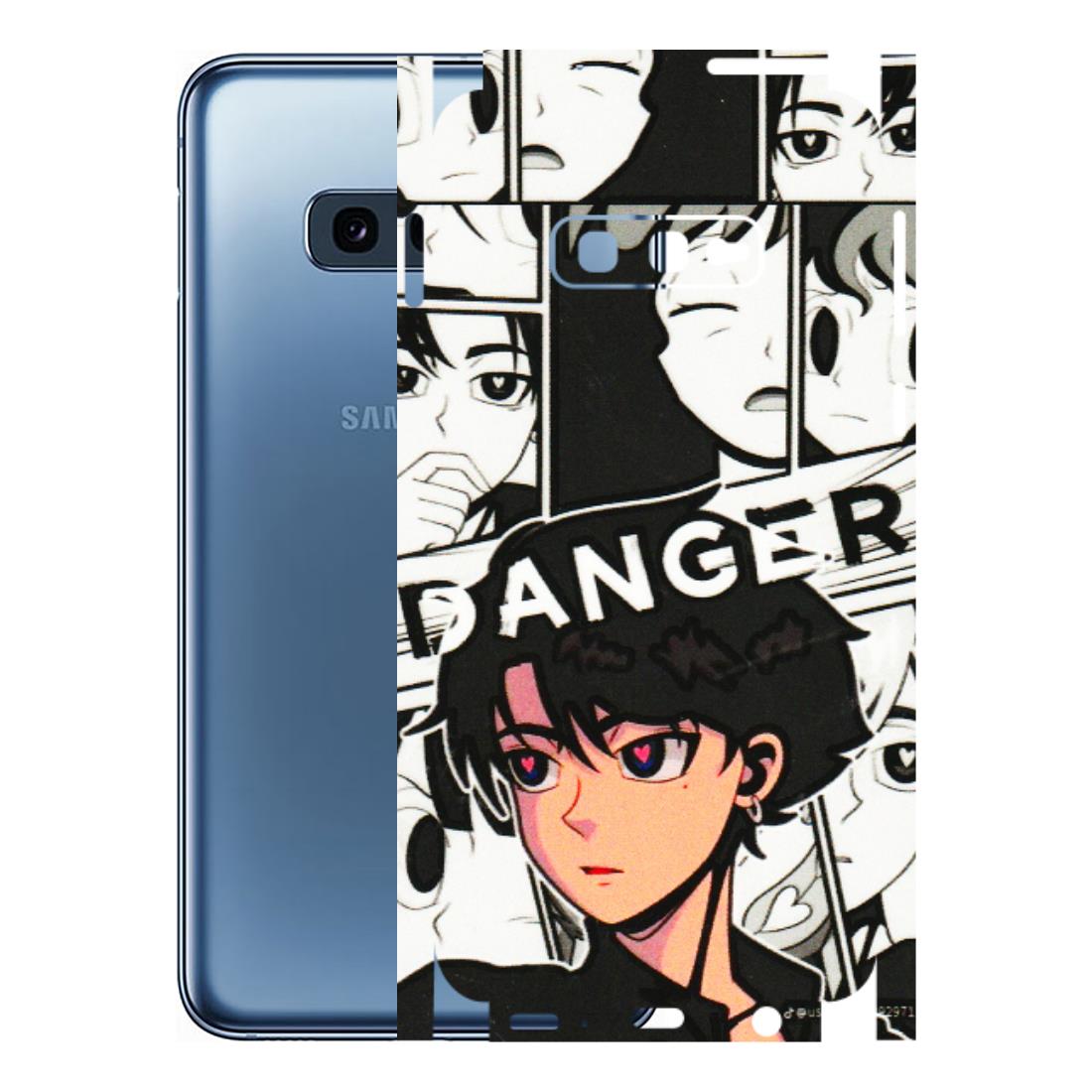 Samsung A/S Series Phone Skins (All Models) - Danger Anime - 3D Embossed Finish (L-155) Samsung Galaxy S10E