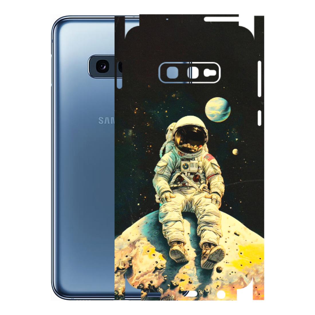 Samsung A/S Series Phone Skins (All Models) - Astronaut in Space - 3D Embossed Finish (L-16) Samsung Galaxy S10E