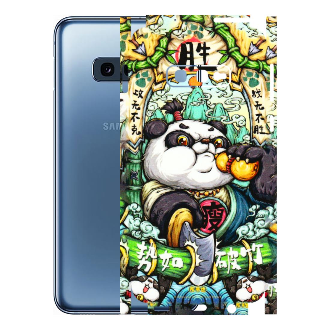 Samsung A/S Series Phone Skins (All Models) - Royal Rich Panda - 3D Embossed Finish (L-170) Samsung Galaxy S10E