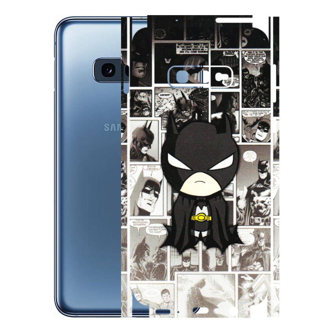 Samsung A/S Series Phone Skins (All Models) - Toon Batman - 3D Embossed Finish (L-182) Samsung Galaxy S10E