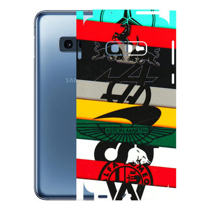 Samsung A/S Series Phone Skins (All Models) - Multi Designer Brands - 3D Embossed Finish (L-187) Samsung Galaxy S10E
