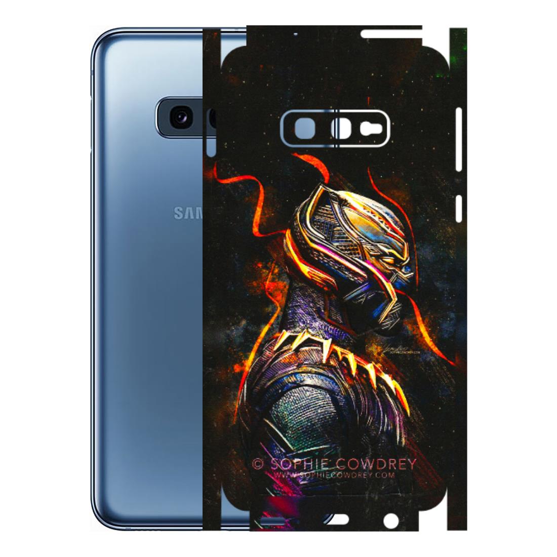 Samsung A/S Series Phone Skins (All Models) - Black Panther - 3D Embossed Finish (L-190) Samsung Galaxy S10E