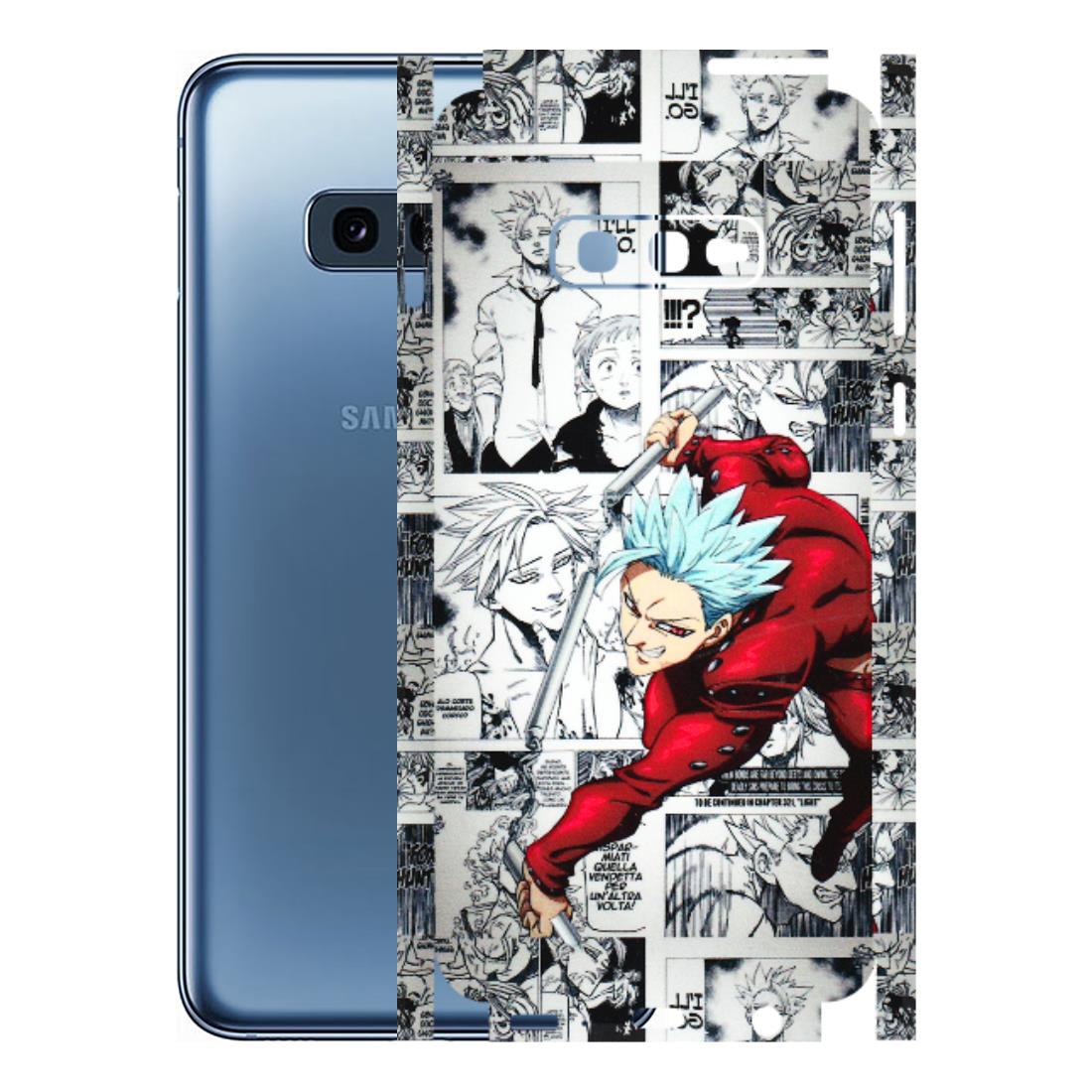 Samsung A/S Series Phone Skins (All Models) - Anime Comic - 3D Embossed Finish (L-192) Samsung Galaxy S10E