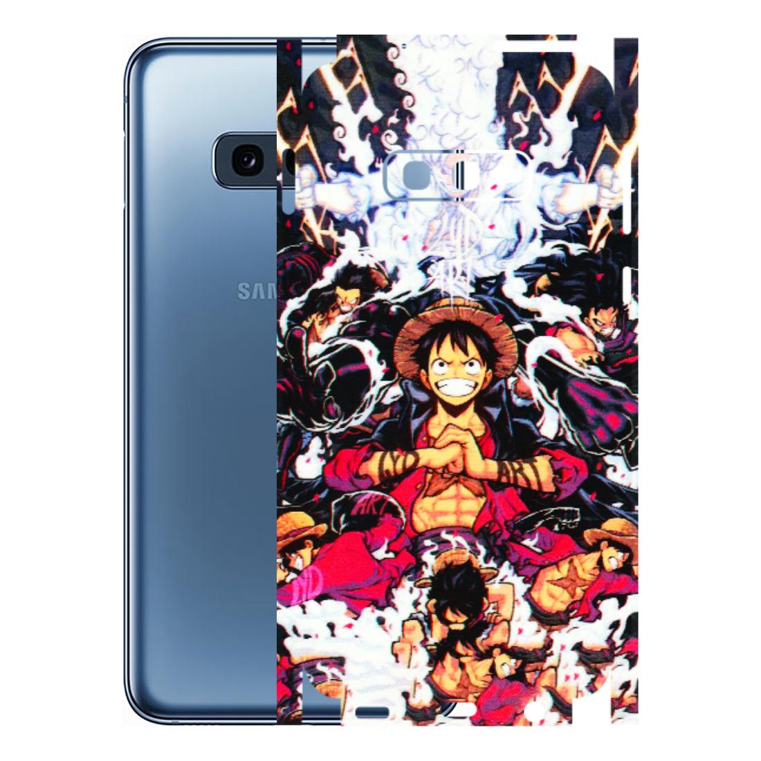 Samsung A/S Series Phone Skins (All Models) - Luffy Anime Character - 3D Embossed Finish (L-203) Samsung Galaxy S10E