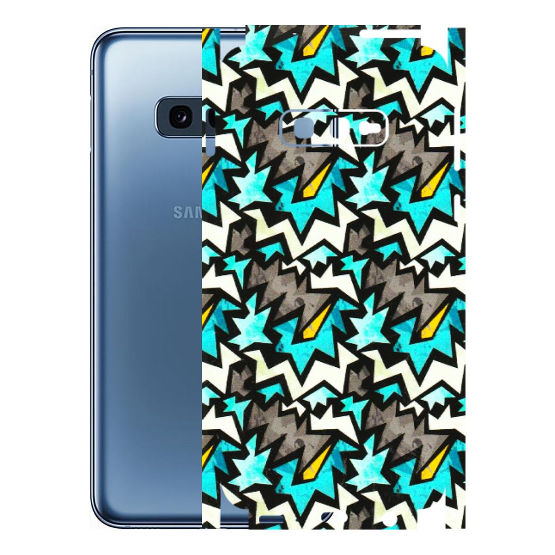 Samsung A/S Series Phone Skins (All Models) - Funky Zig Zag - 3D Embossed Finish (L-223) Samsung Galaxy S10E