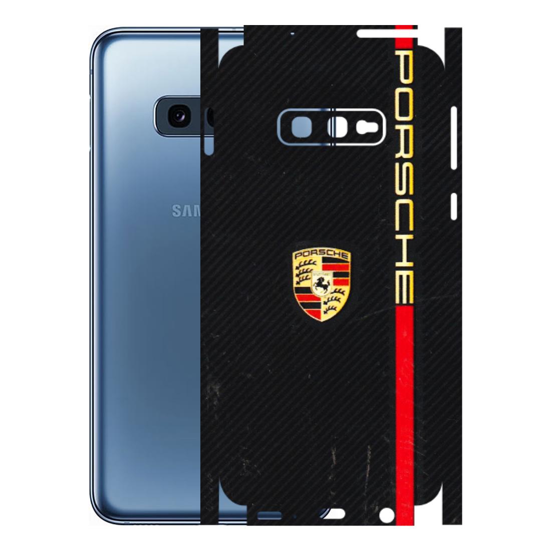 Samsung A/S Series Phone Skins (All Models) - Premium Porsche - 3D Embossed Finish (L-225) Samsung Galaxy S10E