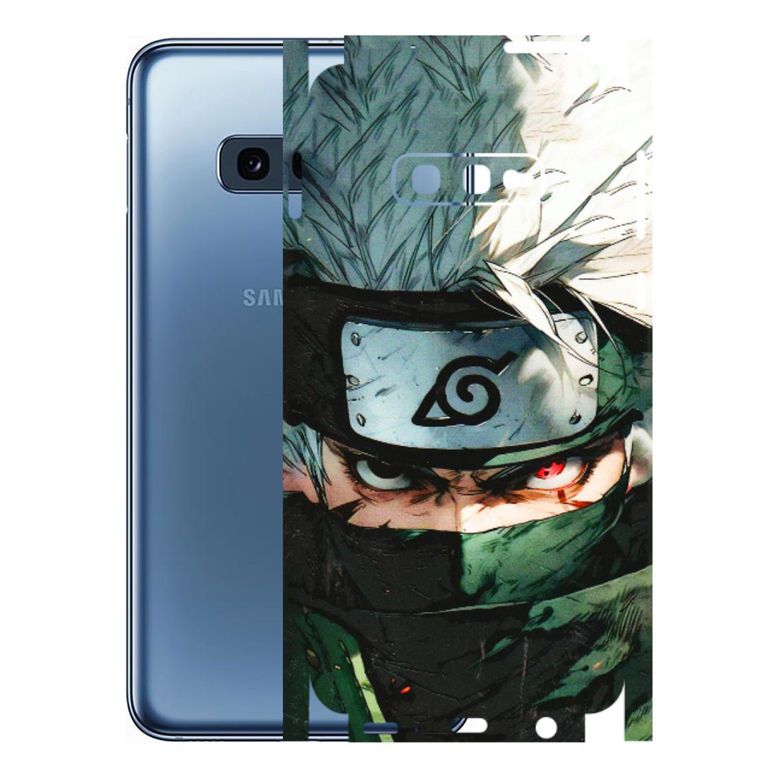Samsung A/S Series Phone Skins (All Models) - Kakashi Red Eye Focus - 3D Embossed Finish (L-227) Samsung Galaxy S10E
