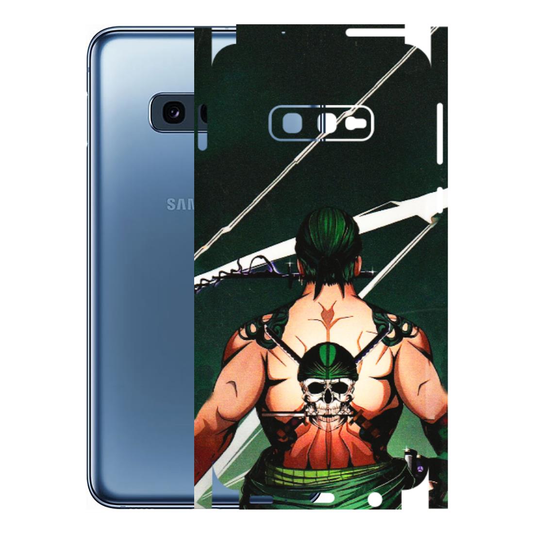 Samsung A/S Series Phone Skins (All Models) - Zoro Anime - 3D Embossed Finish (L-23) Samsung Galaxy S10E