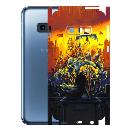 Samsung A/S Series Phone Skins (All Models) - Games Doodles - 3D Embossed Finish (L-24) Samsung Galaxy S10E