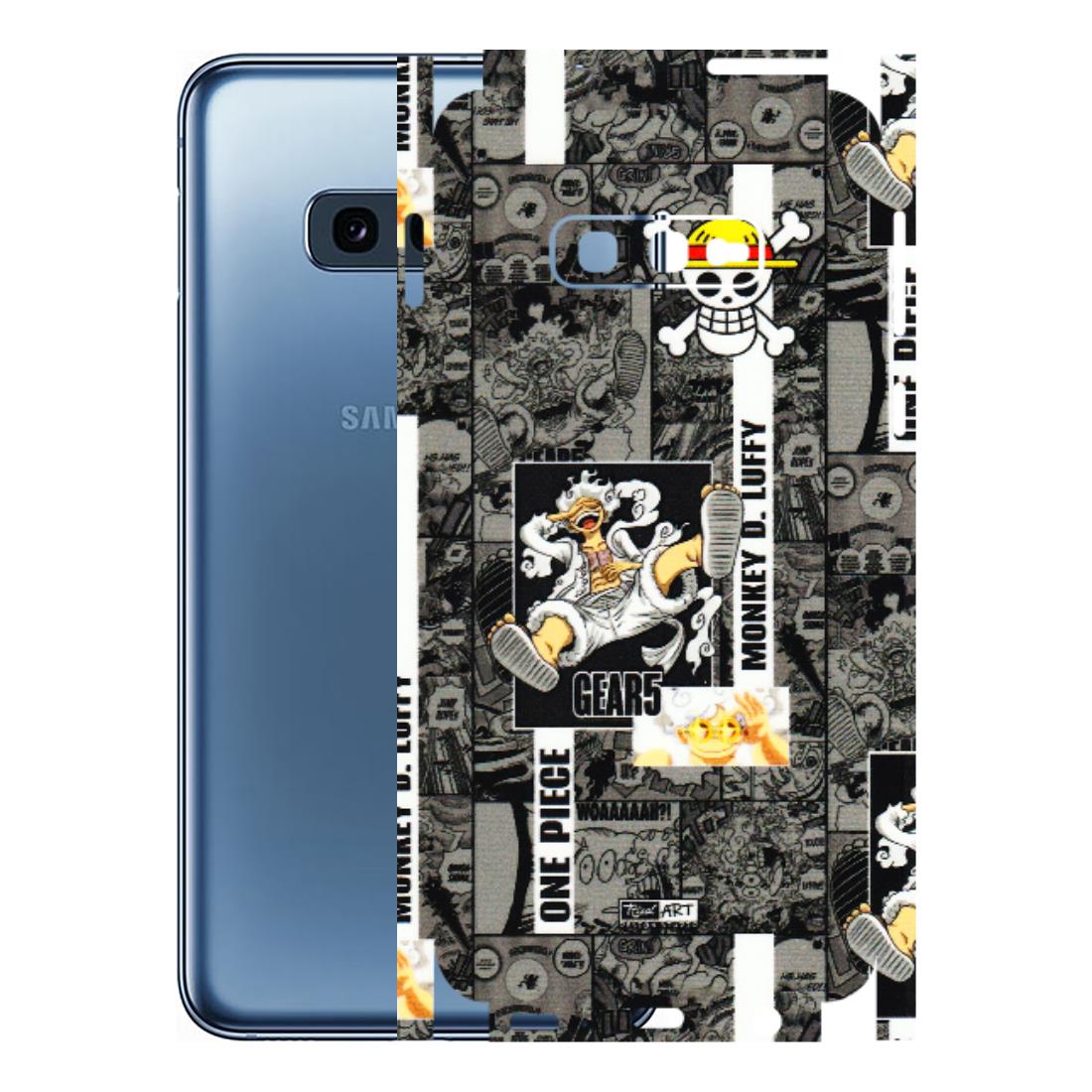 Samsung A/S Series Phone Skins (All Models) - Cuffy Anime MonkeyCamic - 3D Embossed Finish (L-242) Samsung Galaxy S10E
