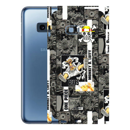 Samsung A/S Series Phone Skins (All Models) - Cuffy Anime MonkeyCamic - 3D Embossed Finish (L-242) Samsung Galaxy S10E