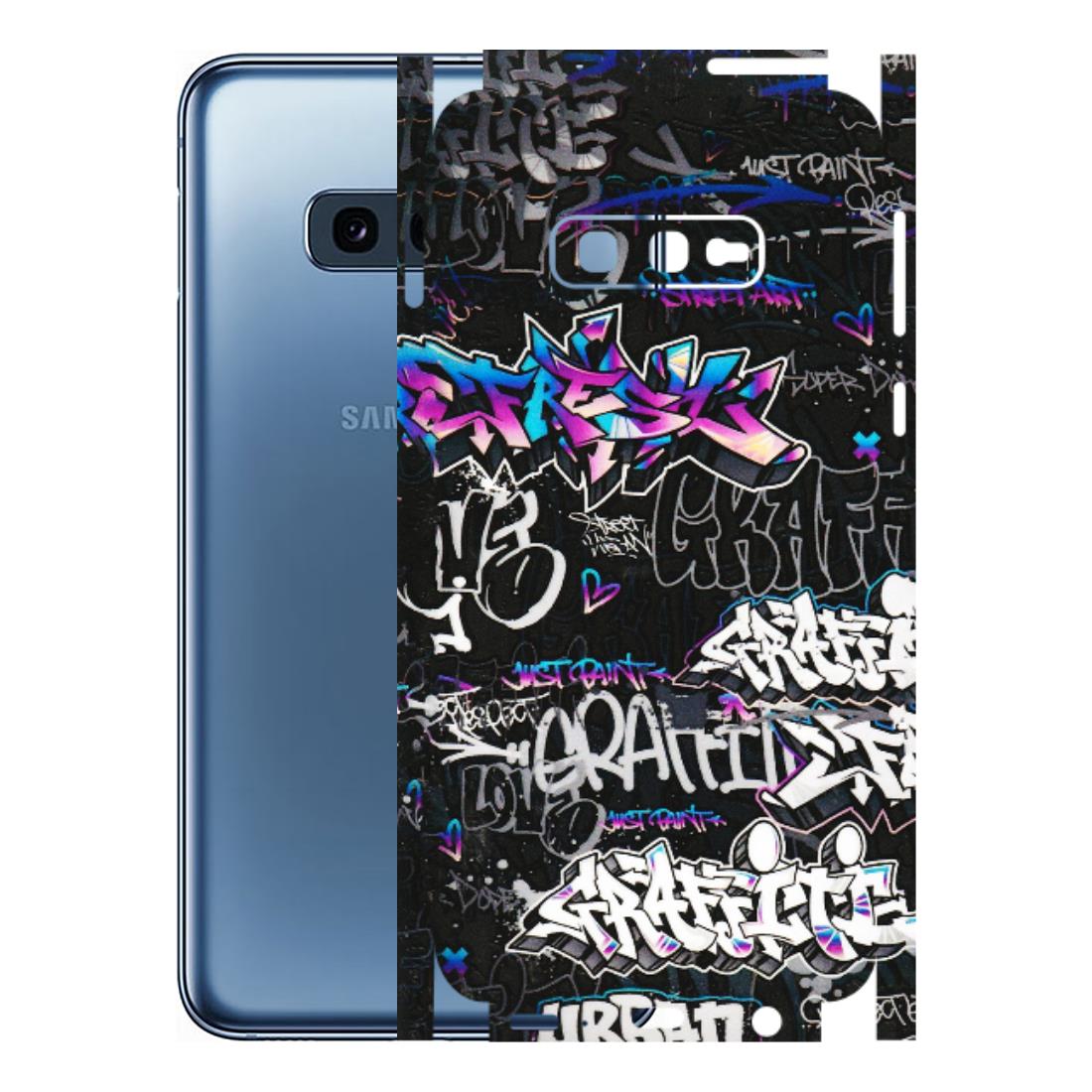 Samsung A/S Series Phone Skins (All Models) - Graffiti Killer - 3D Embossed Finish (L-274) Samsung Galaxy S10E