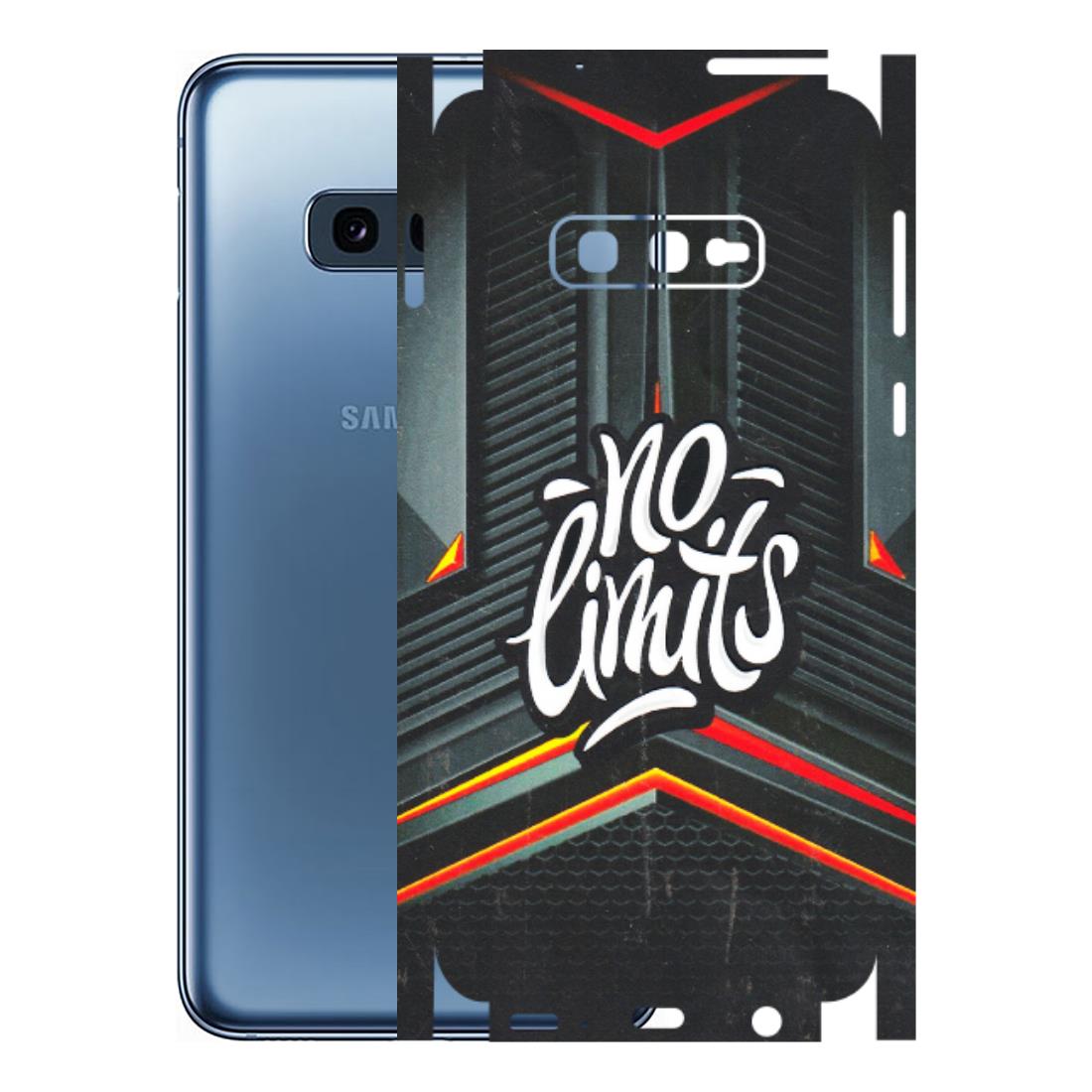 Samsung A/S Series Phone Skins (All Models) - No Limits - 3D Embossed Finish (L-286) Samsung Galaxy S10E