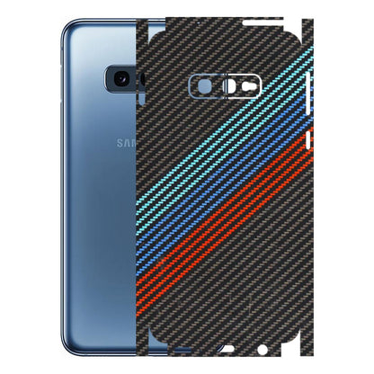 Samsung A/S Series Phone Skins (All Models) - Carbon BM - 3D Embossed Finish (L-302) Samsung Galaxy S10E