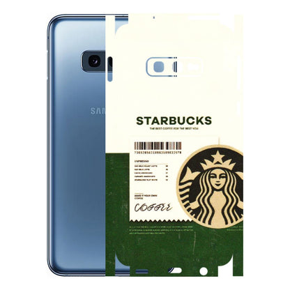 Samsung A/S Series Phone Skins (All Models) - Starbucks Barcode - 3D Embossed Finish (L-308) Samsung Galaxy S10E