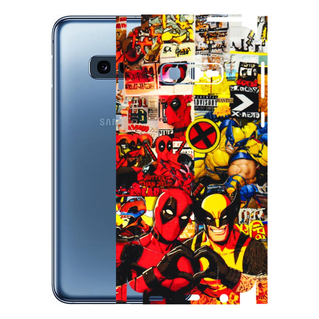Samsung A/S Series Phone Skins (All Models) - Spidy Wolverine - 3D Embossed Finish (L-310) Samsung Galaxy S10E