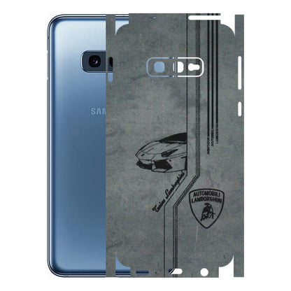 Samsung A/S Series Phone Skins (All Models) - New Lamborgini Aventador - 3D Embossed Finish (L-321) Samsung Galaxy S10E