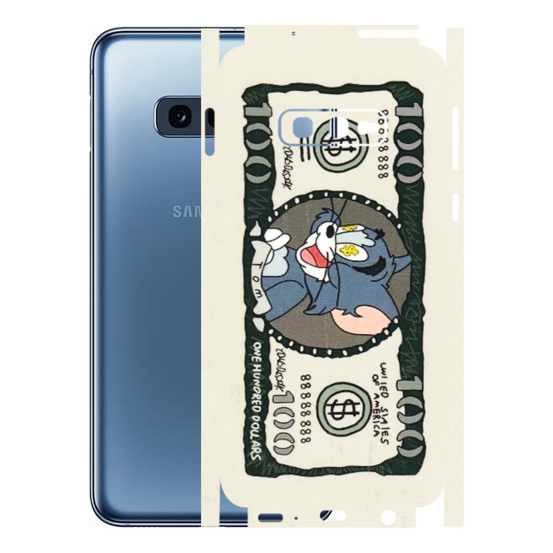 Samsung A/S Series Phone Skins (All Models) - Tom Hundred Dollar - 3D Embossed Finish (L-324) Samsung Galaxy S10E