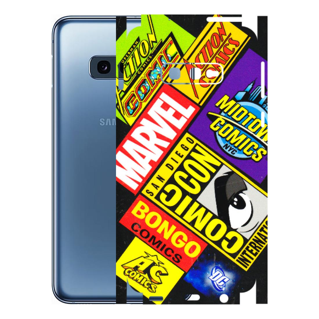 Samsung A/S Series Phone Skins (All Models) - Bongo Comic Con - 3D Embossed Finish (L-325) Samsung Galaxy S10E