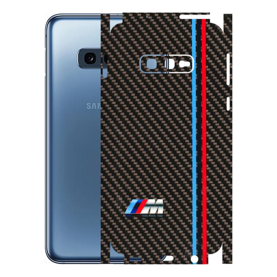 Samsung A/S Series Phone Skins (All Models) - BM Carbon Fiber Feels - 3D Embossed Finish (L-38) Samsung Galaxy S10E
