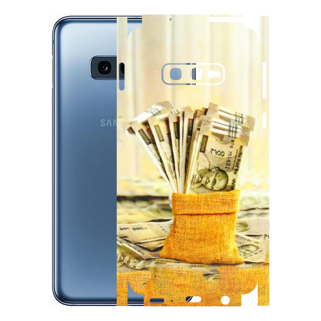 Samsung A/S Series Phone Skins (All Models) - Show Me The Money - 3D Embossed Finish (L-52) Samsung Galaxy S10E