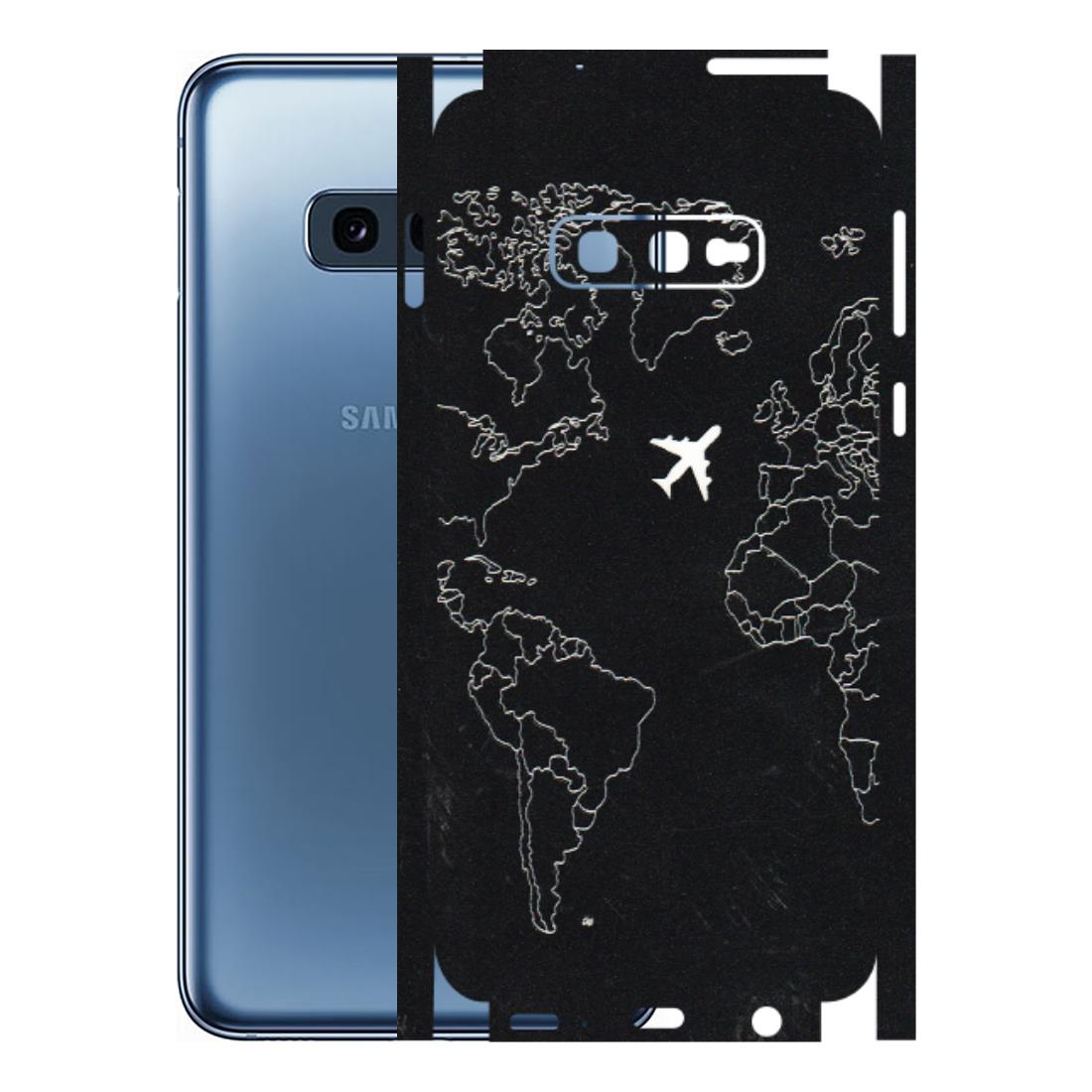 Samsung A/S Series Phone Skins (All Models) - Never Ending Travel - 3D Embossed Finish (L-79) Samsung Galaxy S10E
