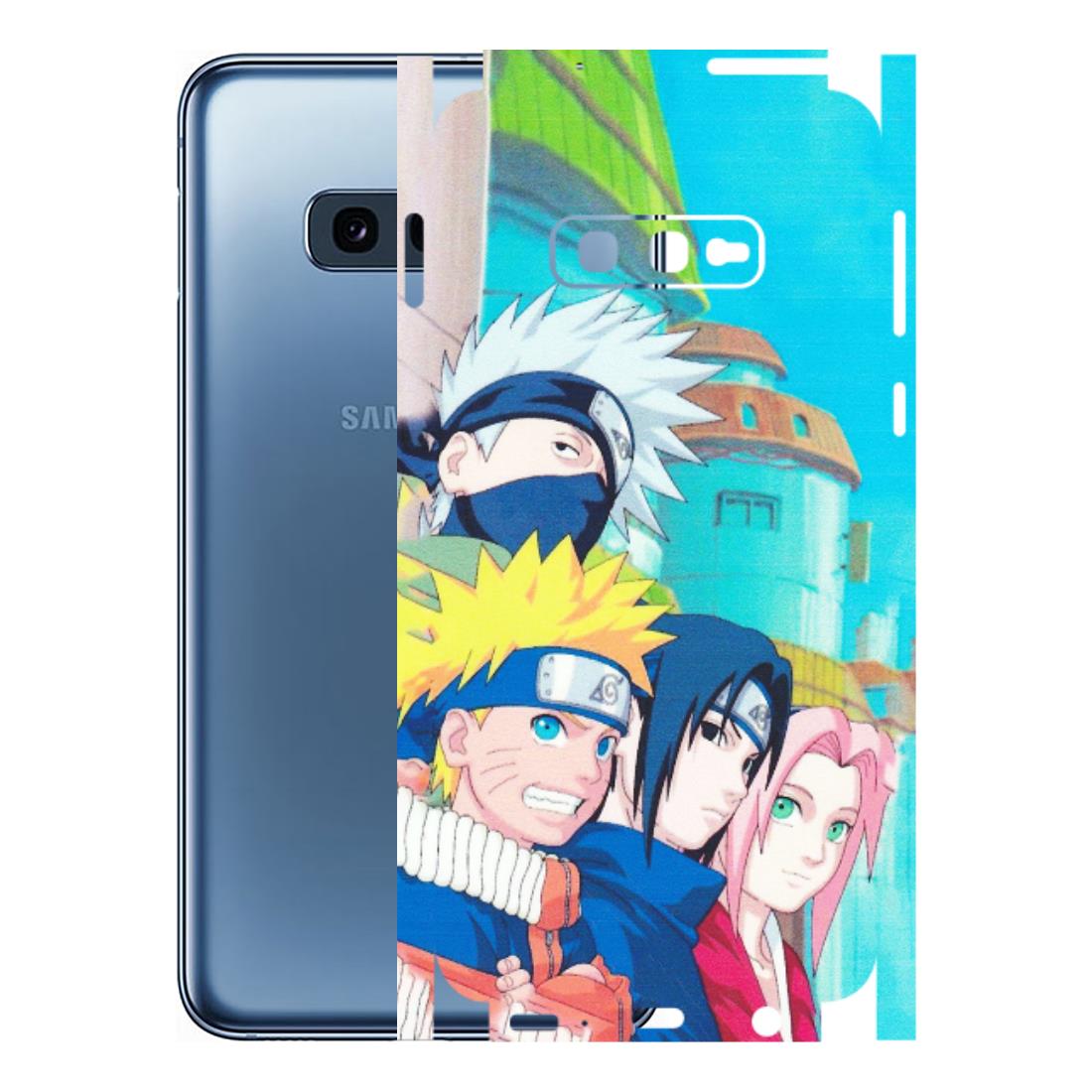 Samsung A/S Series Phone Skins (All Models) - Team Minato And Kakashi - Matte Finish (M-101) Samsung Galaxy S10E