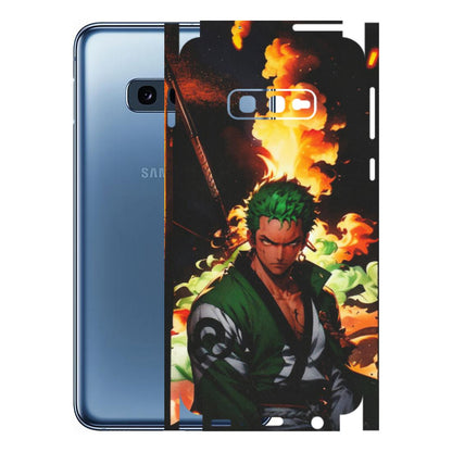 Samsung A/S Series Phone Skins (All Models) - Roronoa Zoro - Matte Finish (M-102) Samsung Galaxy S10E